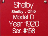 1Shelby Sign